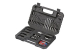 Sada vrtáků, bitů, nástrčných klíčů a vrutů s ráčnovým šroubovákem - 120 dílů - A7220